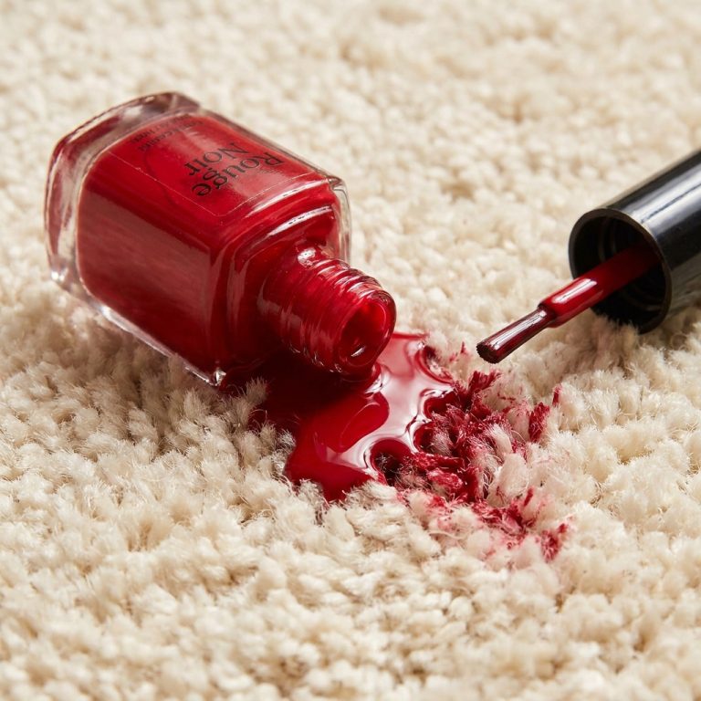 How to get nail varnish out of carpets