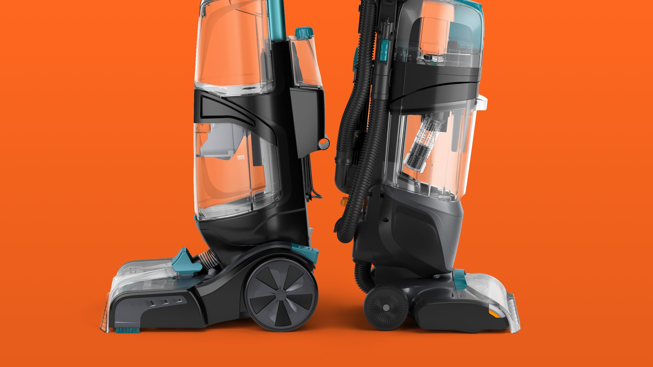 MAXClean and Smartwash carpet washer side by side comparison