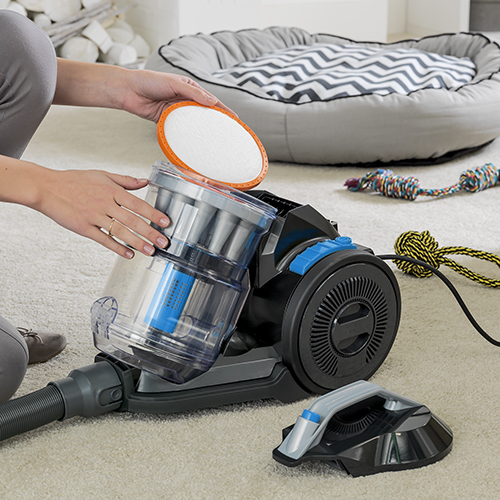 Vax Air Stretch Pet Cylinder Vacuum Cleaner Rinseable ...