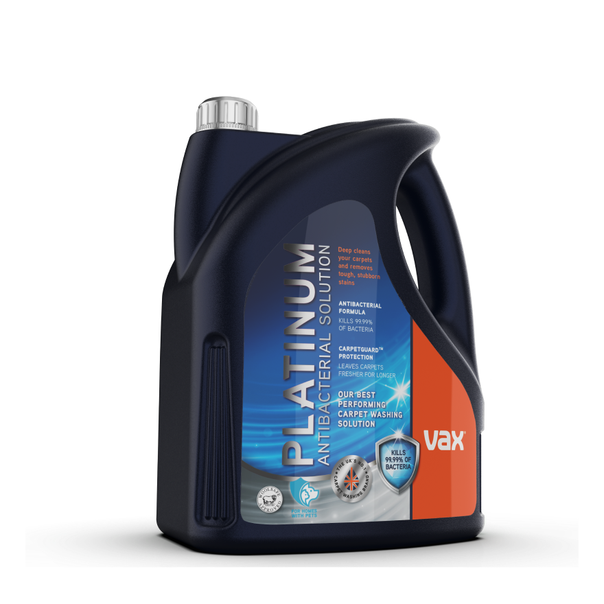 VAX Platinum Antibacterial Carpet Cleaning Solution 4L