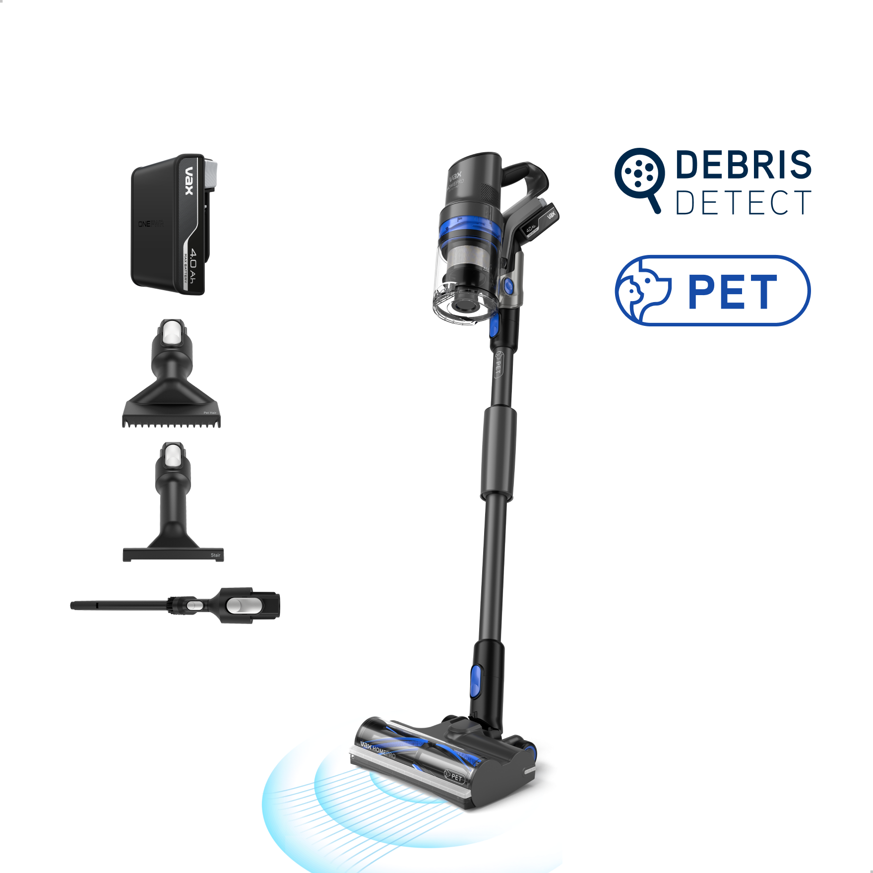 VAX HomePro Detect Pet Cordless Vacuum Cleaner