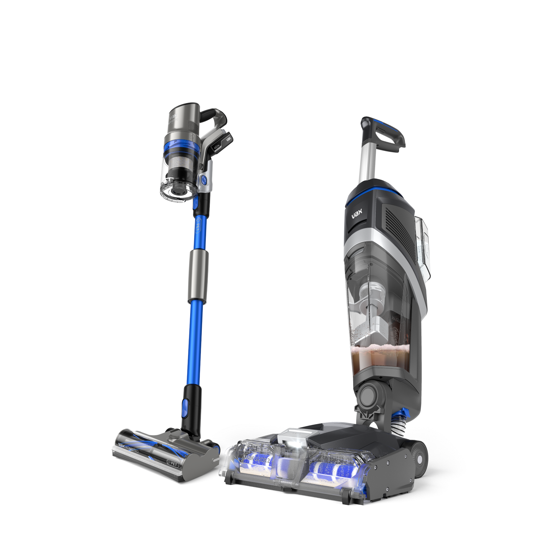 VAX Glide 2 Hard Floor and HomePro Pet Cordless Bundle