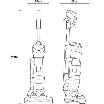 Vax Air Lift Steerable Pet Max Vacuum 