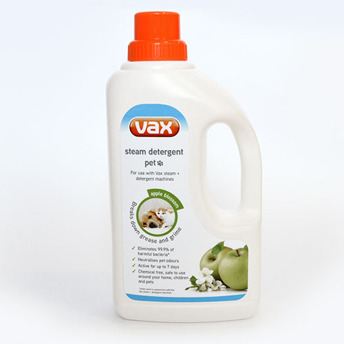 Vax Pet Steam Detergent Hard Floor Cleaner Apple Blossom 1l 1 9