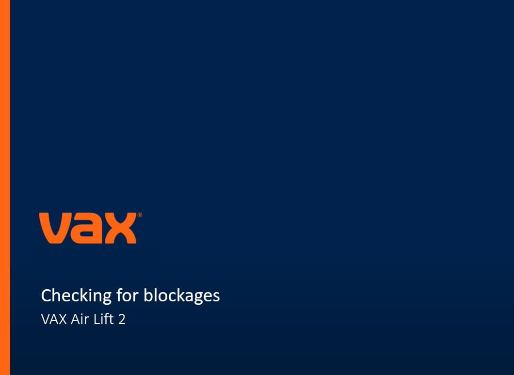 Checking for blockages