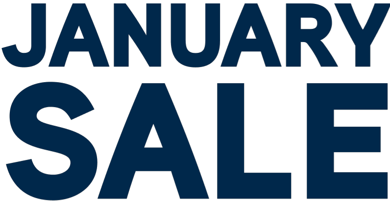 January Sale Label