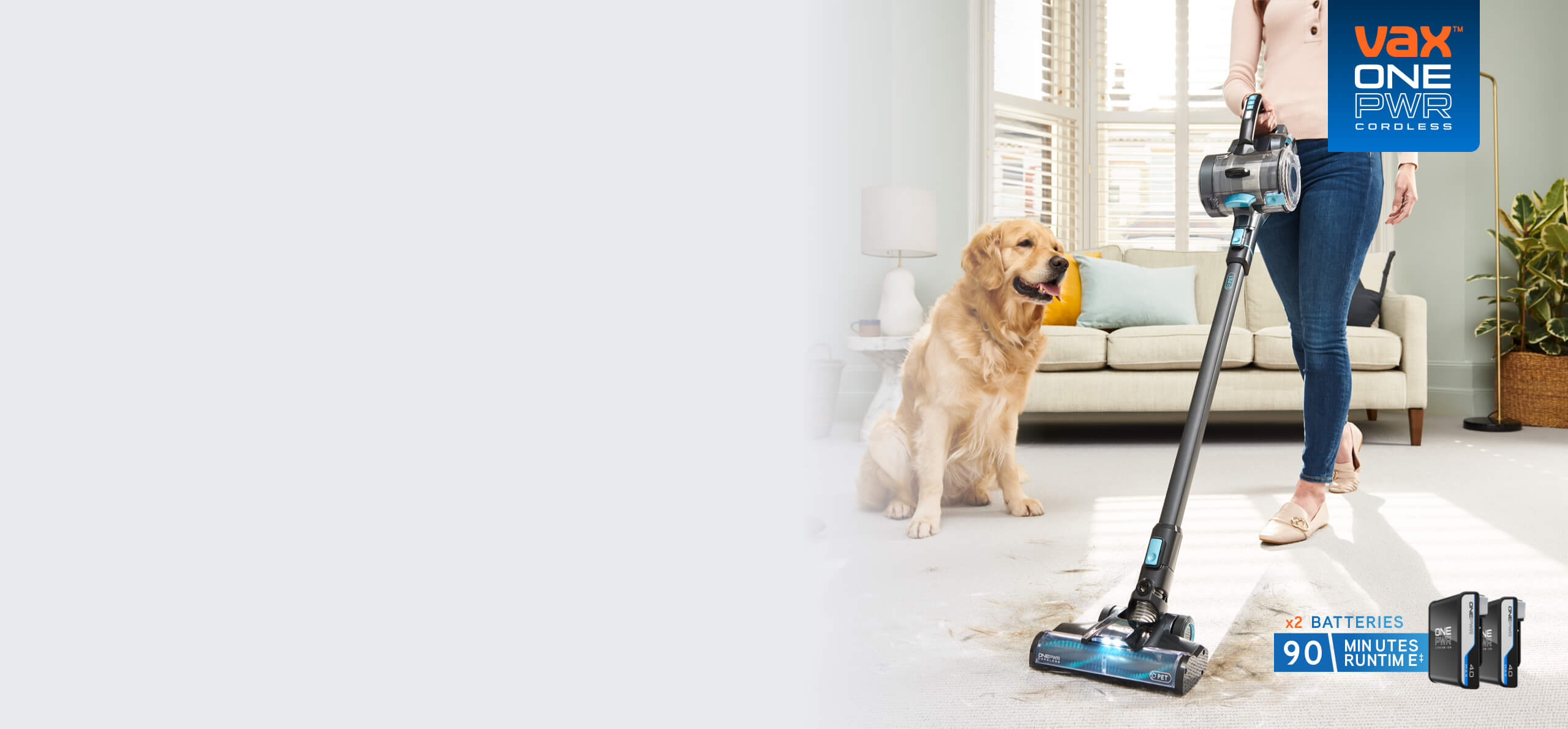 VAX ONEPWR Blade 4 Dual Pet Cordless Vacuum Cleaner