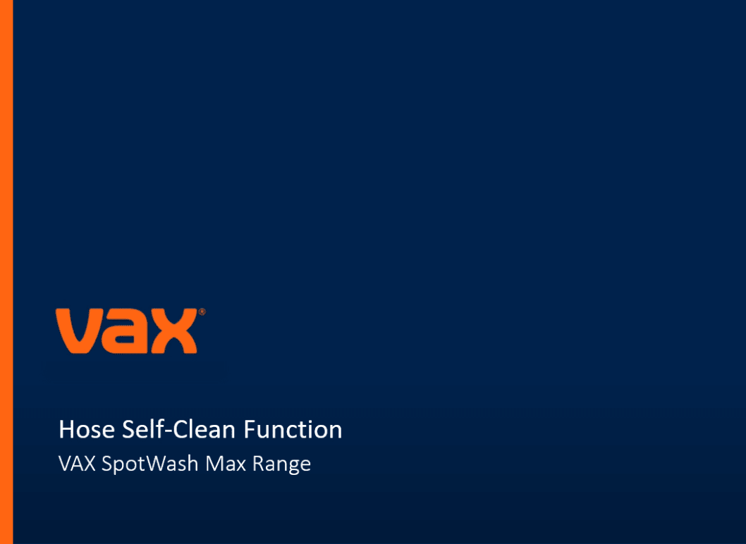 Hose Self-Clean Function